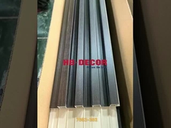 Wpc 플루트 패널 야외 wpc 야외 벽 패널 사용자 정의