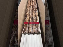 Wpc 플루트 패널 외관 주거 외관 외관 Wpc 벽 패널